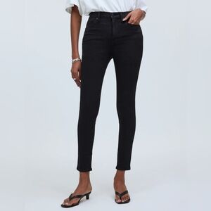 Madewell 10" High-Rise Skinny Denim Jeans 26 Frayed Hem Trendy Chic Streetwear